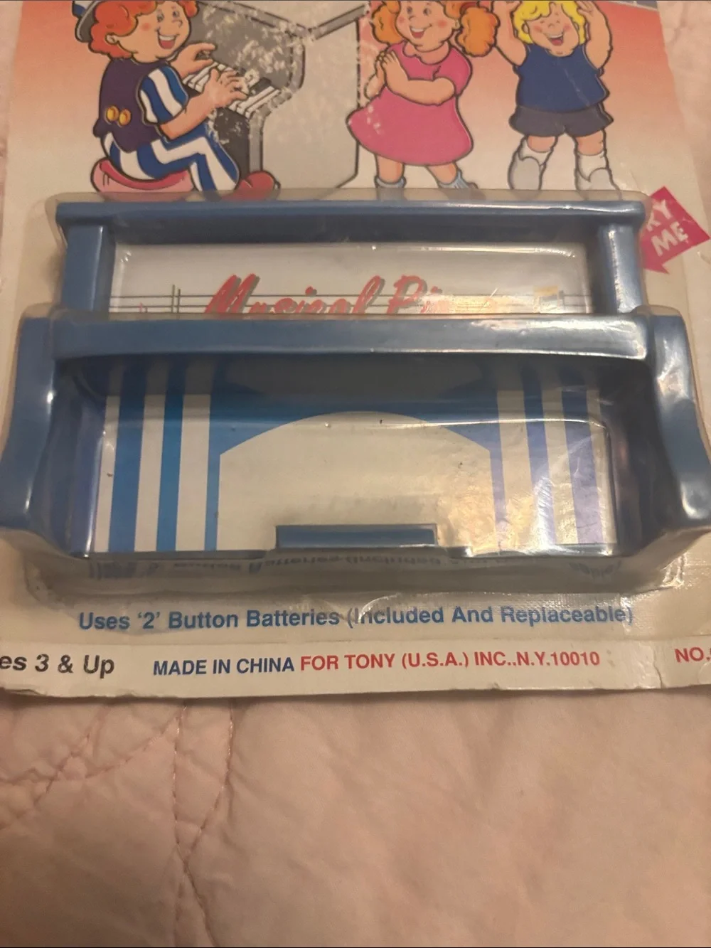 Vintage New Electronic Miniature Upright PianoTony USA